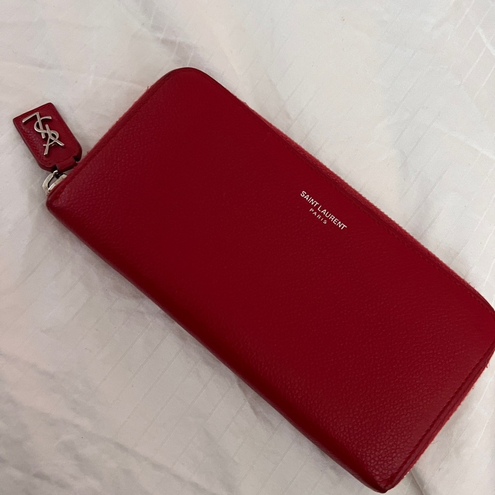 Authentic Ysl Long Wallet - image 3